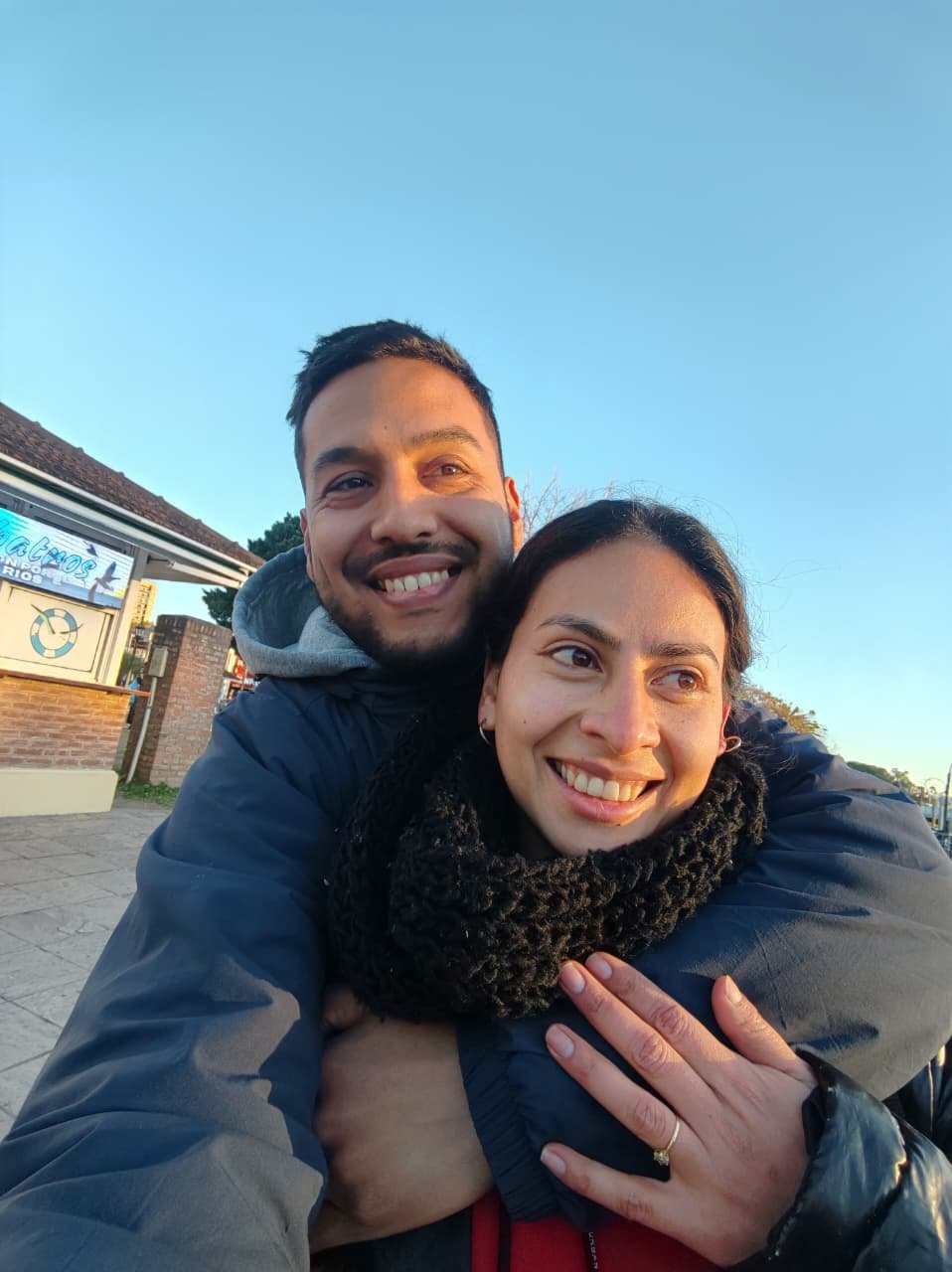 Florencia y Ruben juntos